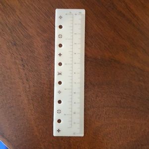 Louis Vuitton pm agenda ruler